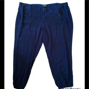 Ralph Lauren Capri Joggers Casual Size 22W